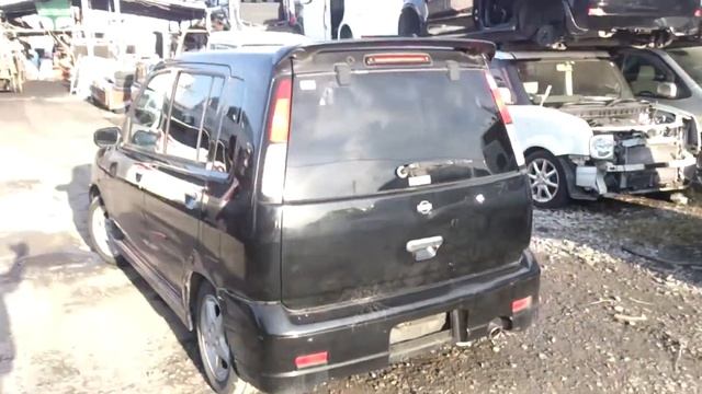 Видео-тест автомобиля Nissan Cube (черный, 1999г., CGA3DE, AZ10-005769) смотреть онлайн