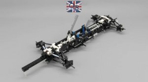 LEGO RACER Williams F1 1:8 8461 Stop motion Speed Build (review and build) Technic Formula One