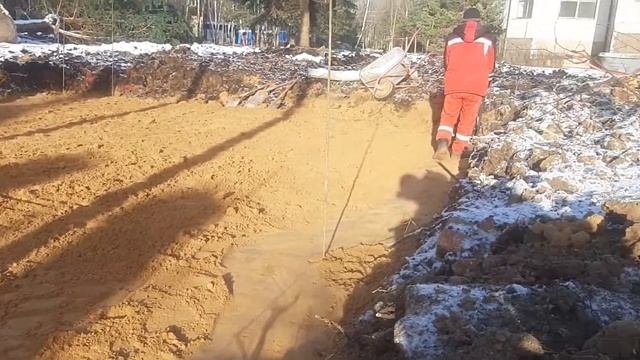 Вибротрамбовка песка