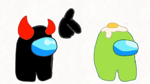 [OLD] among us but it cute not original! смотреть онлайн