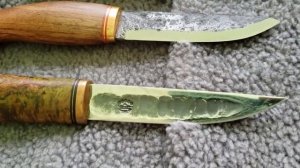 Ножи Берси и Якут от Завьялова,  якутский нож из Якутии, Шершень L от Южного Kреста и нож Marttiini