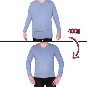 Вы будете удивлены, как быстро можно укоротить блузку в домашних условиях!