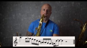 Как сыграть блюзовый аккорд на саксофоне