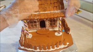 Пряничный домик! (сборка, роспись, иллюминация)  Часть №4. Заключение!