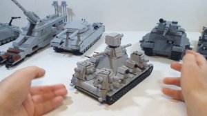 ЛЕГО МИНИ ТАНКИ : СТАЛЬНЫЕ МОНСТРЫ. лего самоделка  зло-14