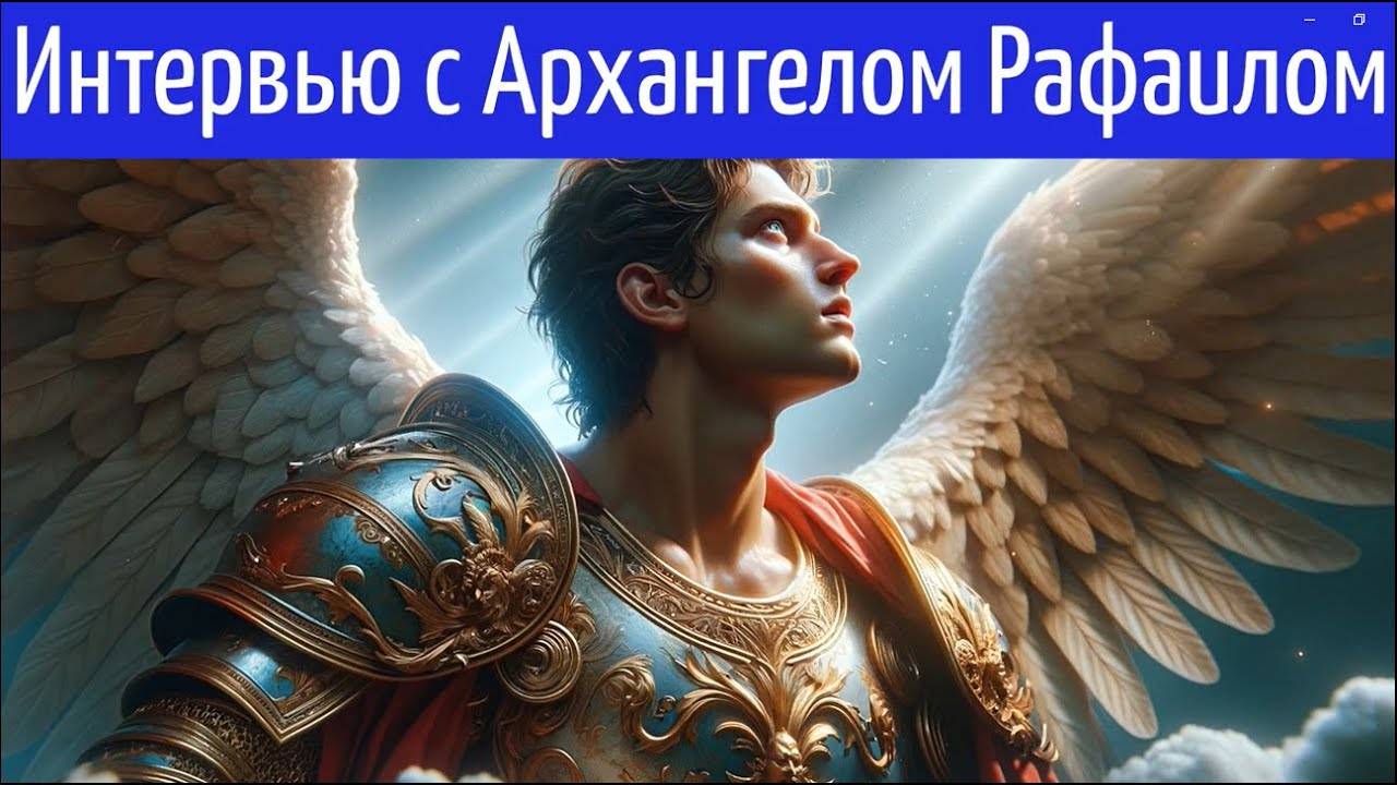 ИНТЕРВЬЮ С АРХАНГЕЛОМ РАФАИЛОМ: ЧАСТЬ 1