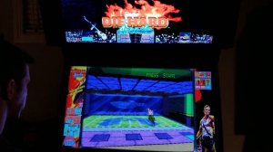 Die Hard Arcade Arcade Cabinet MAME Playthrough w/ Hypermarquee