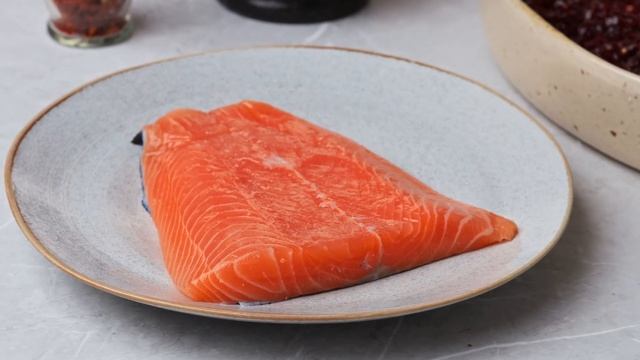 Свекольный лосось со спаржей и ананасом ? Зеленая спаржа с ананасом