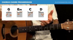 🎸 "Total Eclipse of the Heart" guitar lesson w/ chords & tabs (Bonnie Tyler)