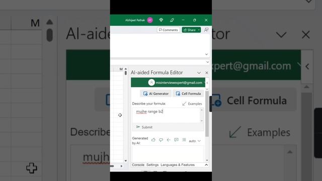 How to Use Ai Feature in Excel | Save 4 Hours Daily on Excel