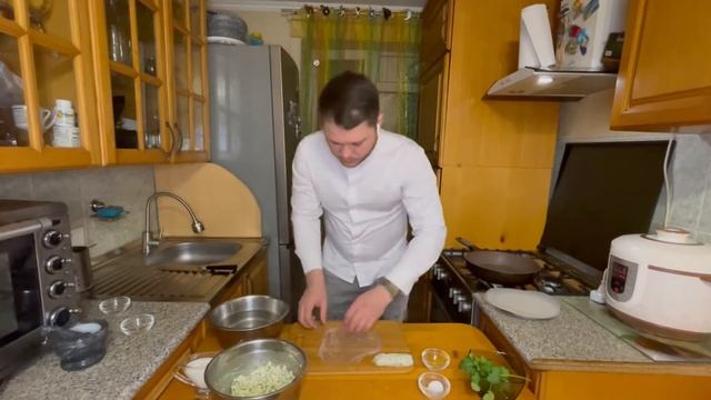 СПРИНГ-РОЛЛЫ С ПРЯНЫМ ТВОРОГОМ