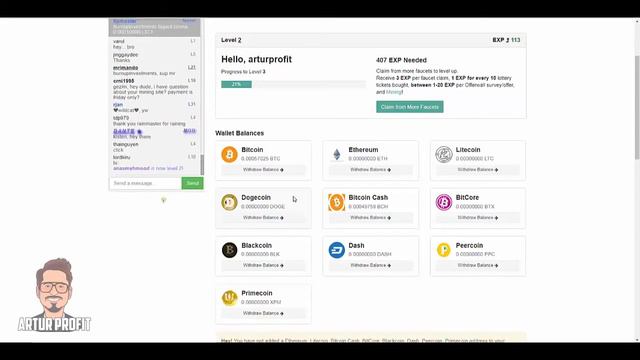 Доход в криптовалюте без вложений а с вложениями надёжные инвестиции !