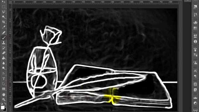 Как сделать рисунок мелом Уроки фотошопа смотреть онлайн