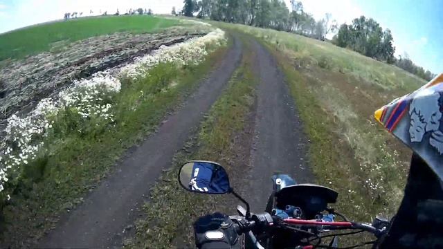 Покатушка на Patron AMAGI 250. Попал в болото смотреть онлайн