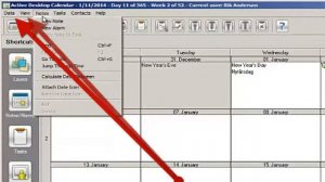 Active Desktop Calendar - Class No. 4: Navigation