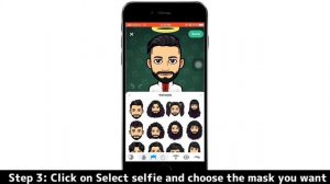 How to put facemask ? on snapchat bitmoji face? (Hindi)