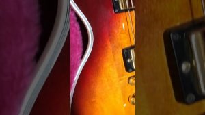 Gibson 1989 Les Paul Custom cherry sunburst vintage showing