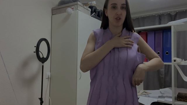 Швейный влог#1 Пошив платья из трикотажа со швами наружу