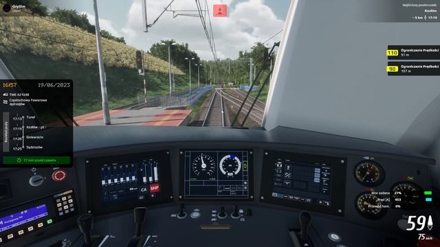 SimRail:Jazda Dragonem (ET25) do Sędziszowa na Multi смотреть онлайн