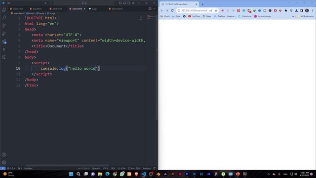 javascript console.log | console.table | console.warn