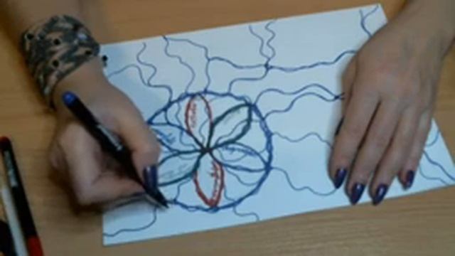 Сакральная геометрия. Мандала Цветок жизни. Нейрографика с Татьяной Алпатовой