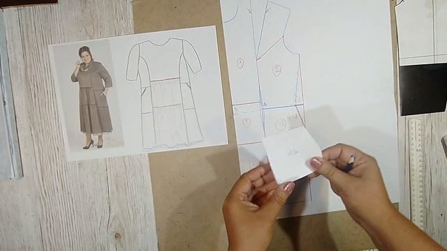 ВЫКРОЙКА ПЛАТЬЕ для всех размеров.Уроки МОДЕЛИРОВАНИЯ