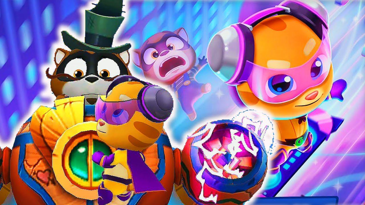 ГОВОРЯЩИЙ ТОМ ПОГОНЯ ГЕРОЕВ НОВЫЙ СУПЕР ГЕРОЙ ПРОТИВ ВОРИШКИ БОССА ЕНОТА лучше Том бег за золотом #2 смотреть онлайн