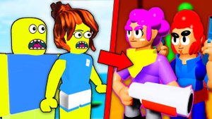 ИСТОРИЯ НУБИКОВ - НУБИКИ ПОПАЛИ В МИР БРАВЛ СТАРСА И СТАЛИ КОЛЬТОМ И ШЕЛЛИ Roblox