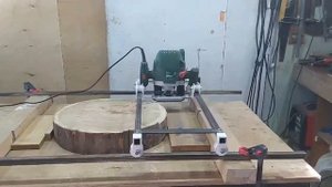 FreeCAD каретка для фрезера , приспособление для фугования