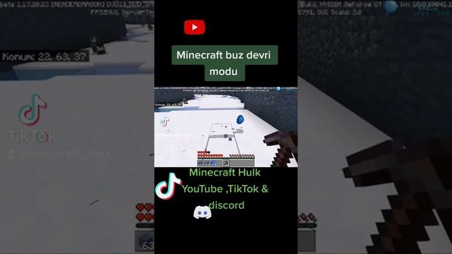 Minecraft Hulk ice age mod#Minecraft Hulk (YouTube ,TikTok & Discord)