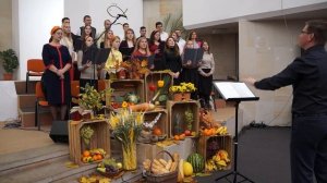 Вот жатва поспела и колос созрел