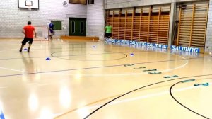 ФЛОРБОЛ---отработка ведения мяча