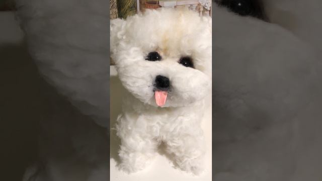 #felting #валяние #dog #собака #needlefelting #animals #мальтипу #бишонфризе #bichon frize смотреть онлайн