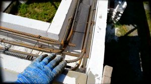 Серия 20 / Как сделать замкнутый армопояс для дома / Капитальный дом для своей семьи.mp4