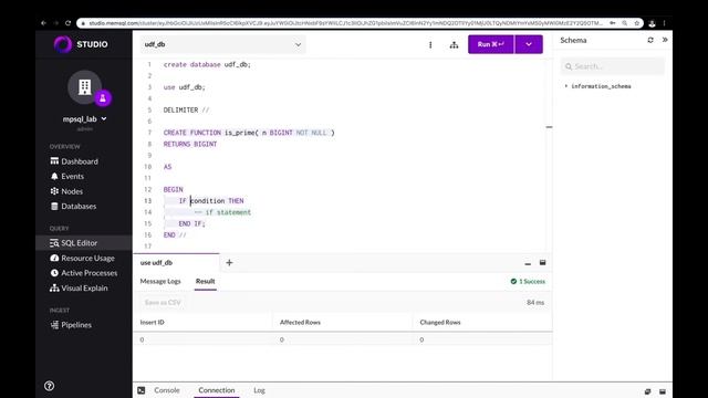 Procedural SQL (Part 3 of 6, User Defined Functions)