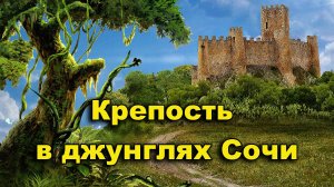 Сочи. Крепость в Тиссо-самшитовой роще в Хосте