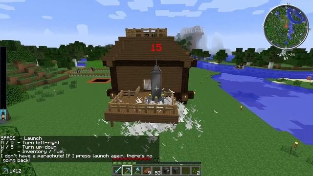 Minecraft Космические Приключения 2 #10 - Вернулся смотреть онлайн