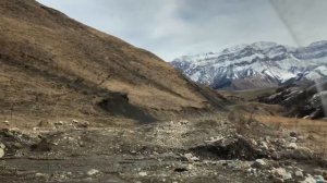 Кабардино-Балкария, Ущелье Адырсу, дорога Балым-Чегемские водопады-Голубое озеро, 26.03.2018