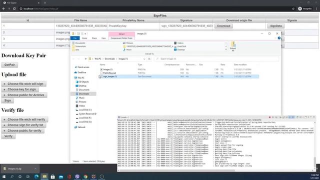 File Signer (Java Digital Signature Service Example) смотреть онлайн