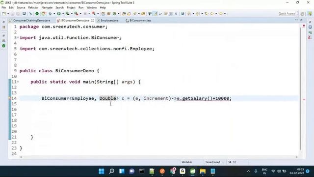 JDK8 Features (Predefined Functional Interface-Consumer) Session-14 | By Mr. Sreenivas смотреть онлайн