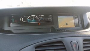 Renault Scenic 3 (как выключить навигатор)