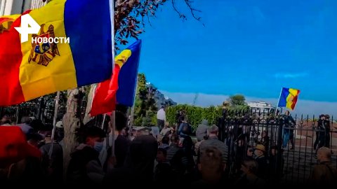 Молдавия требует отставки правительства и перевыборов депутатов / РЕН Новости