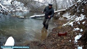 Рыбалка на налима осенью 2022. #13. Кто-то откусывает живца!