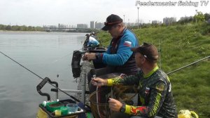 Рыбалка на фидер. Москва река в Братеево. Карп, плотва, окунь. 3-й этап Летнего Чемпионата ЛФЛ 2017
