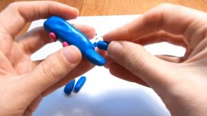 Лепка из легкого пластилина Hey Clay/Видео лепка залипаки пришельцы/Трио