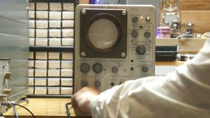 Первый запоминающий ламповый осциллограф С1-29 С8-9А