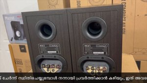 Mission MX1 Bookshelf Speaker (Pair) - Black AV DIGETAL TRIVANDRUM