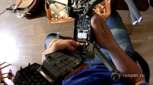 DJI MAVIC PRO CRASH. Ремонт луча и пропеллера