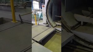 Автоклав для обработки триплекс стекла