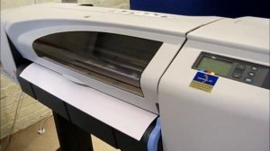 DesignJet 510 repairs - load paper roll